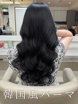 アミー 銀座(Ammy)&nbsp;韓国風パーマ/コテ巻き風パーマ#レイヤーカット/パーマ