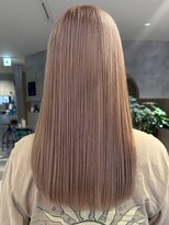 ハウ 心斎橋(how)&nbsp;透明感カラーダブルカラーミルクティーベージュ秋カラー夏カラー