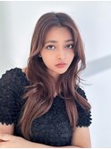 【La fith】ゆるふわヘア×センターバング×ショコラブラウン