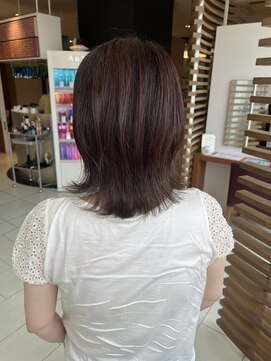 ラ シェンテ エイジア 川西(La Sente Aja) 【レイヤー】頭の形が綺麗に見えるヘア