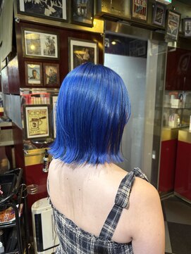 グリッツ (GLITZ) 原色カラーミッドナイトブルータッセルボブ