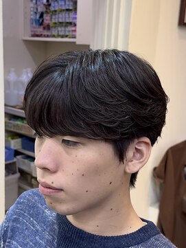 レボルトヘアー(R EVOLUT hair) 韓国スタイル/シースルーマッシュ/ニュアンスパーマ/メンズ/柏駅