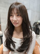 ホロン 池袋(HOLON)&nbsp;池袋HOLON【レイヤーカット/暗めカラー/オリーブグレージュ】