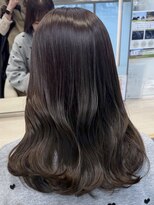 ケンジ 平塚ラスカ店(KENJE)&nbsp;セミロング/ブラウンカラー/平塚