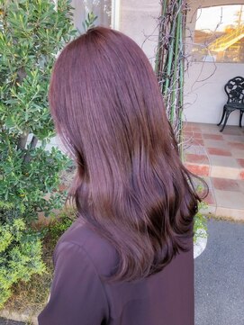 セットアップ 岡山北長瀬店(SET-UP) ピンクブラウン 髪質改善 艶髪