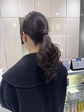 エアー 銀座タワー(AIR) 【藤岡】大人の品格を引き出すツヤローポニー