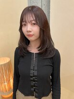 スニュウ(snuw)&nbsp;【snuw_ayano】レイヤーカット/オリーブカラー