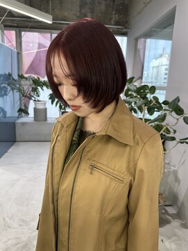 ワンカラー/ブリーチカラー/髪質改善/ハイトーンカラー