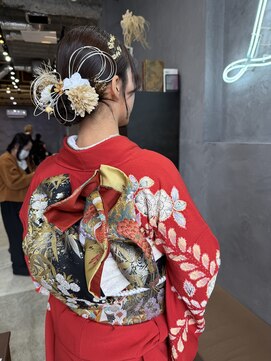 ロンドカスティーヨ 四日市(Lond castillo) 【futaba】成人式ヘアセット