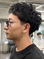 ニコ トウキョウ ロジック(nico TOKYO Logic) 刈り上げアップバングスパイキーショートパーマスパイラルパーマ