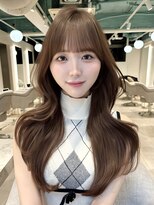 マインバイアフロートギンザ(MYNE by AFLOAT GINZA)&nbsp;レイヤーカット/顔周りカット/ミルクティーベージュ