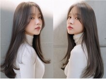 髪質改善×縮毛矯正で叶える、柔らかく自然な美髪【髪質改善/髪質改善カラー/縮毛矯正/レイヤーカット/韓国