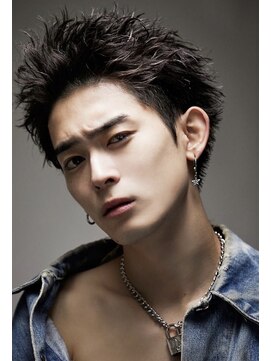 アストラ(ASTRA) MEN’S HAIR/波巻きツイストスパイラル/リバースセンターパート