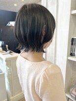 キャアリー(Caary)&nbsp;福山市Caary大人可愛いくびれボブ暗髪ふんわりレイヤーボブ20代