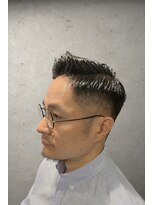 ワンワンオー バーバーショップ 長浜店(@110 BARBER SHOP) 男を格上げするサイドパート