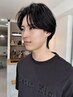 【men's限定】カット＋marbbマイクロバブルシャンプー＋眉カット　[明石]