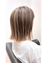 ラフヘアー(laf hair)&nbsp;【白髪ぼかし】ハイライトグラデーション
