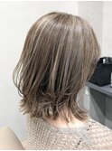 * 明るく楽しむ白髪ぼかしカラー