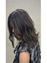 エスドットブルーム 梅田店(S.BROOM) グレージュハイライト レイヤー 大阪梅田