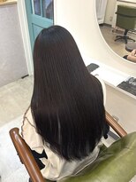 hyon myon/RISEbyREVO 綾瀬店【ヒョンミョン】&nbsp;ハッシュカット/デザインカラー/グレージュ[綾瀬駅/韓国ヘア]