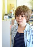 ショートスタイル スモーキーアッシュ
