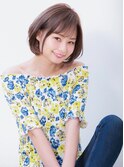 小顔ショートボブ