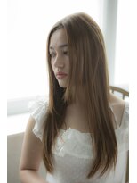 ミエル ヘア 新宿(miel hair) 【miel hair新宿】軽めなナチュラルストレート♪