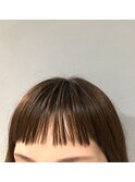 前髪カット♪