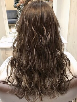 ディバイス カラーアンドエクステ(Device) 【Device】外国人風スモーキーグレージュWカラー