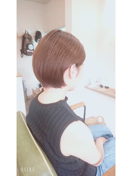 ミエル(miel) 【hair design miel】大人ショート