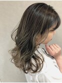 ロング20代30代40代イメチェンフルバング似合わせカット美髪