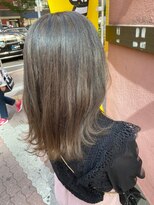 フロート 小阪店(float)&nbsp;パールブラウン_ココアブラウン,フリンジウェーブ