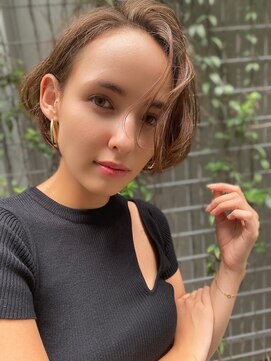 アリエッタ ギンザツー(ARIETTA GINZA2) ARIETTAGINZA2　寒色系カラー☆耳かけショート/フェミニン/小顔