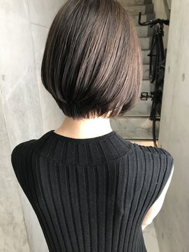 ルノン(LUNON) 【LUNON】髪質改善×艶のあるショコラベージュショート