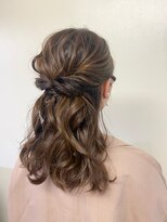 オアシス ガーデン 川越店(Oasis GaRDEN)&nbsp;ハーフアップパーティーヘア