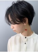 【morio池袋】綺麗でかっこいい黒髪ショート♪