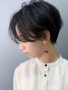 ラウンジ モリオ イケブクロ(Lounge MORIO Ikebukuro) 【morio池袋】綺麗でかっこいい黒髪ショート♪