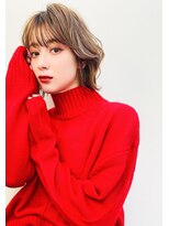 リベルテ(LIBERTE) リベルテ銀座　20代大人フェンミンボブ×ミルクティーベージュ