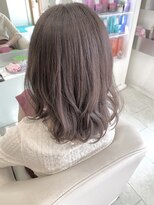 カイム ヘアー(Keim hair) シフォンブランジュ/セミディ/モテ髪/ふんわりニュアンスカラー