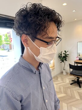 ロズ メンズパーマ