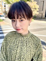 レトン 銀座(leton)&nbsp;マッシュショート/外ハネボブ/マッシュパーマ/癖毛パーマ[銀座