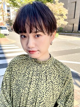 レトン 銀座(leton) マッシュショート/外ハネボブ/マッシュパーマ/癖毛パーマ[銀座