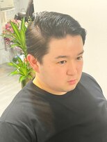 アイリス(Iris) ツーブロック・7/3分け・フロントかき上げのビジネスカット☆