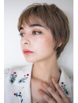 ピズム(PISM)&nbsp;小顔セシルカット/ショコラベージュ/ベビーバング