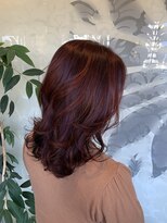 エディット アンド 緑地(Edit&)&nbsp;30代・40代・華やかレッドカラー