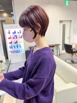 ジーニー 横浜(giinii)&nbsp;大人可愛い20代30代丸みくびれショート_ピンク【横 浜】渋谷良太