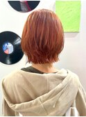 ダブルカラーオレンジベージュカラーケアブリーチ韓国ハイトーン