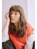 メノン 茨木店(Menon) ワイドバング　フェミニンロング