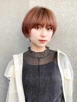 ロンド レグリーズ 立川(Lond leglise)&nbsp;ショート×顔周り×前髪×シルキーベージュ×グレージュカラー