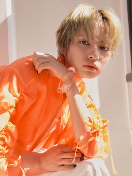 エールバイボヌール(Ere by Bonheur) ブリーチカラーベージュカラージゼルショート